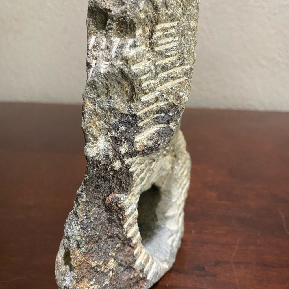 Zimbabwe, Shona Stone Sculpture, Hand Made from Serpentine Stone - Picture 4 of 7